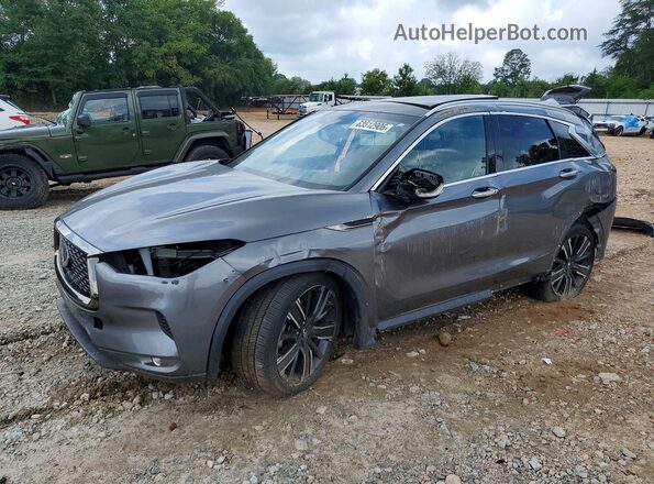 3PCAJ5BB1MF126940 2021 INFINITI QX50 Gray Rear left