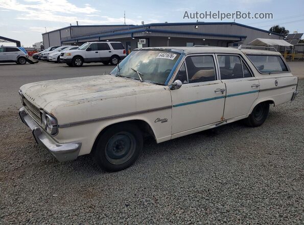 A6KA85G110194 1966 AMERICAN MOTORS RAMBLER Белый Задняя левая четверть