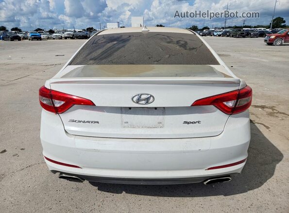 5NPE34AF0GH272858 2016 HYUNDAI SONATA White Սալոնի դիմացի տեսք