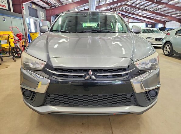 JA4AP3AU2JZ015383 2018 MITSUBISHI OUTLANDER Gray Вид ззаду