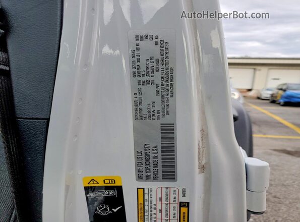 1C4PJXDN6SW573771 2025 JEEP WRANGLER White Widok wnętrza 360 stopni