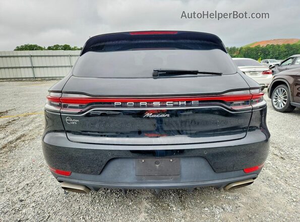 WP1AA2A55LLB02998 2020 PORSCHE MACAN Black Вид салону спереду