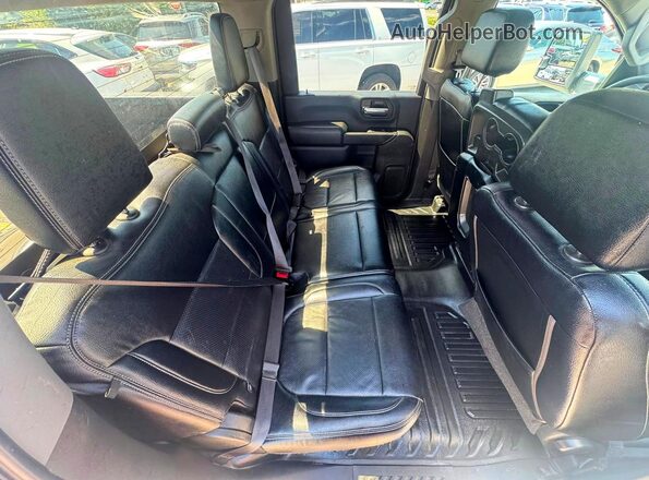 1GC4YLE74LF344238 2020 CHEVROLET SILVERADO Белый Вид салона спереди