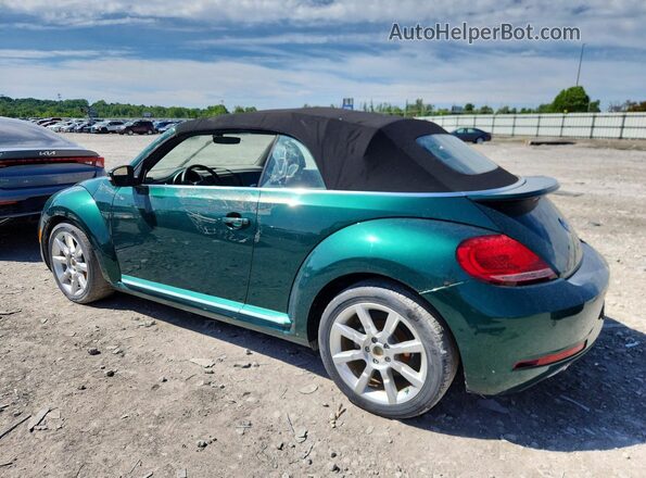 3VW5DAAT0JM502351 2018 VOLKSWAGEN BEETLE Green Tył prawy