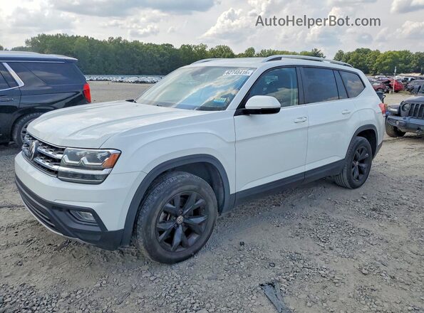 1V2DP2CA0JC600402 2018 VOLKSWAGEN ATLAS White Trasero izquierdo