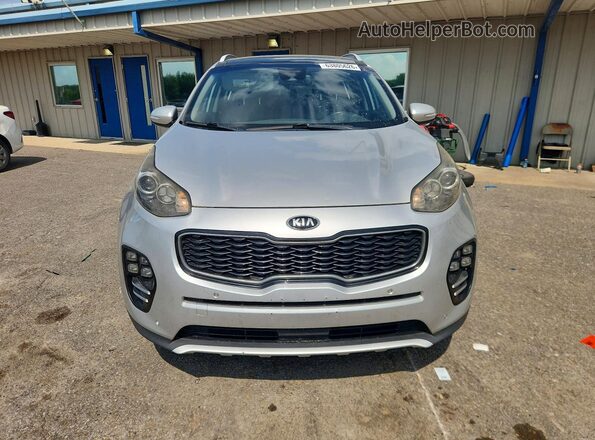 KNDPR3A64H7093827 2017 KIA SPORTAGE Silver Widok z tyłu