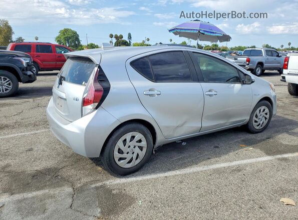JTDKDTB33G1115976 2016 TOYOTA PRIUS Silver Przód prawy