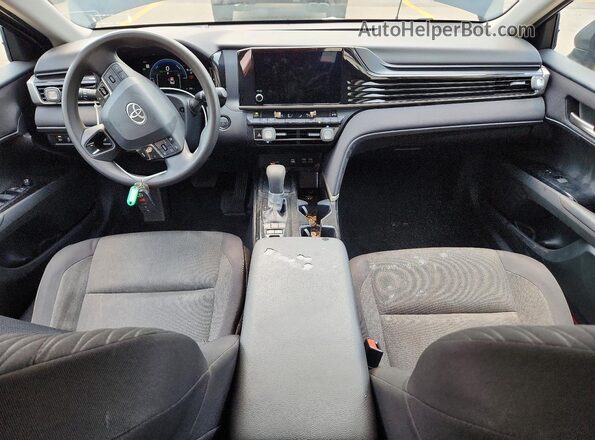 4T1DAACK7SU515716 2025 TOYOTA CAMRY Черный Вид щитка приборов
