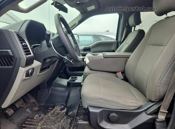 1FTEW1EF4HFA12488 2017 FORD F150 Black Вид панелі приладів