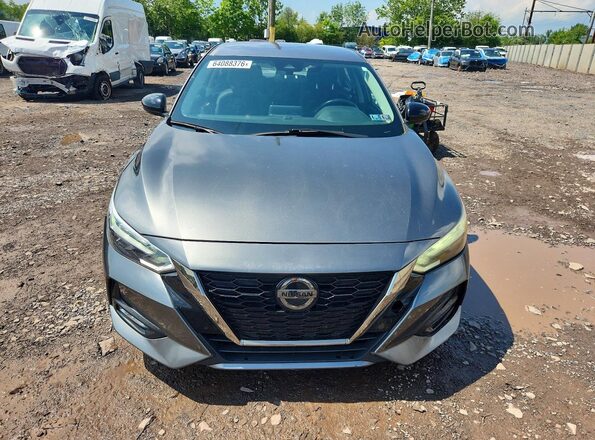 3N1AB8DV6LY286324 2020 NISSAN SENTRA Gray Widok z tyłu