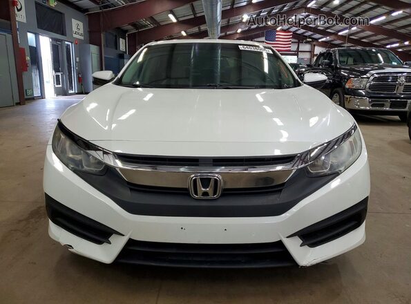 19XFC2F75HE228225 2017 HONDA CIVIC White Widok z tyłu