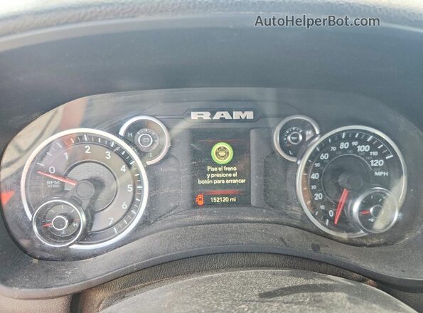 3C6UR5HJ5PG606554 2023 RAM 2500 White უკანა სავარძლების ხედი