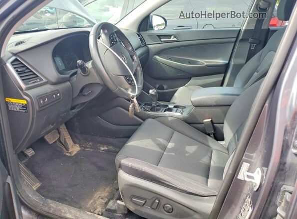 KM8J3CA2XJU757863 2018 HYUNDAI TUCSON Gray Widok deski rozdzielczej