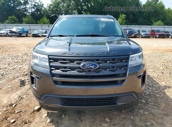 1FM5K7D80JGB62837 2018 FORD EXPLORER Charcoal უკანა ხედი