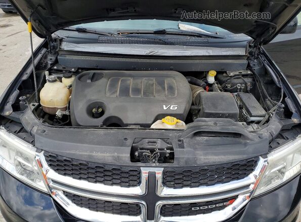 3C4PDCBG5HT675405 2017 DODGE JOURNEY Black VIN կոդի պիտակի տեսք