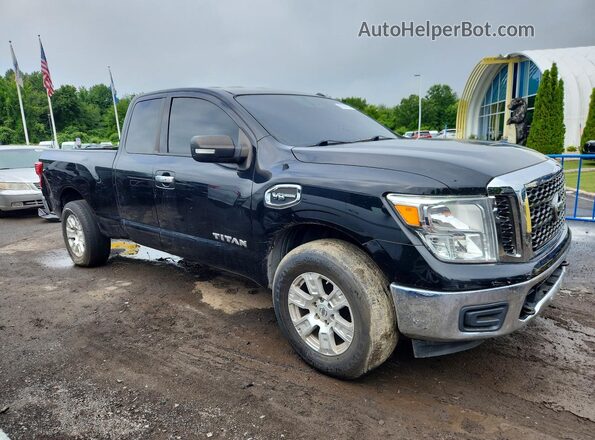1N6AA1C82HN554077 2017 NISSAN TITAN Black Vista frontal