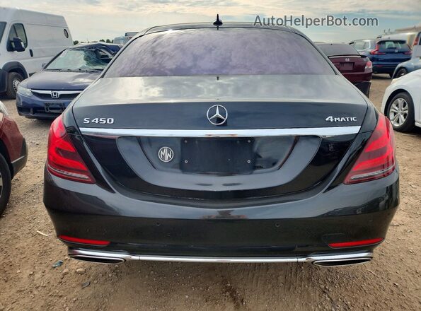 WDDUG6EB8JA350987 2018 MERCEDES-BENZ S Black Widok wnętrza z przodu