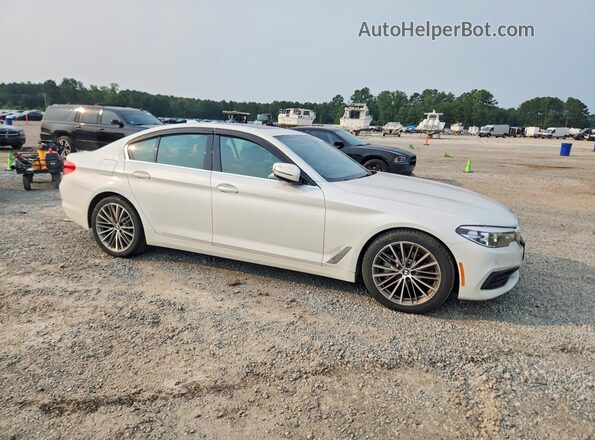 WBAJA5C51KBX87809 2019 BMW 5 SERIES White Вид спереду