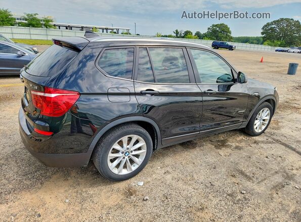 5UXWX9C53H0T00272 2017 BMW X3 Black Przód prawy