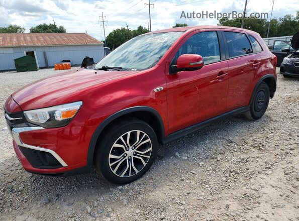 JA4AR3AU3KU011710 2019 MITSUBISHI OUTLANDER Red Rear left