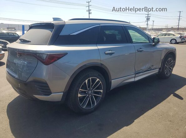 4W5KHNRL0RZ504944 2024 ACURA ZDX Silver Przód prawy