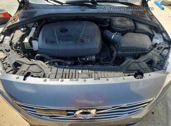 LYV402FM8GB110539 2016 VOLVO S60 Gray Vista del compartimento del motor