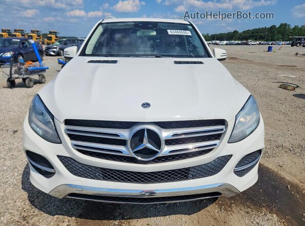 4JGDA5HB7JB002525 2018 MERCEDES-BENZ GLE-CLASS White Widok z tyłu
