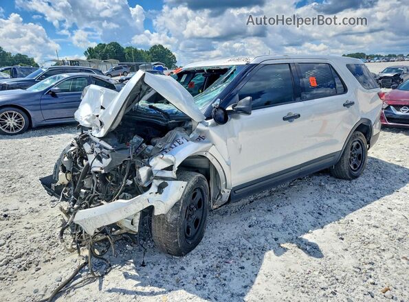 1FM5K8AR0HGE13563 2017 FORD EXPLORER Silver Задня ліва чверть