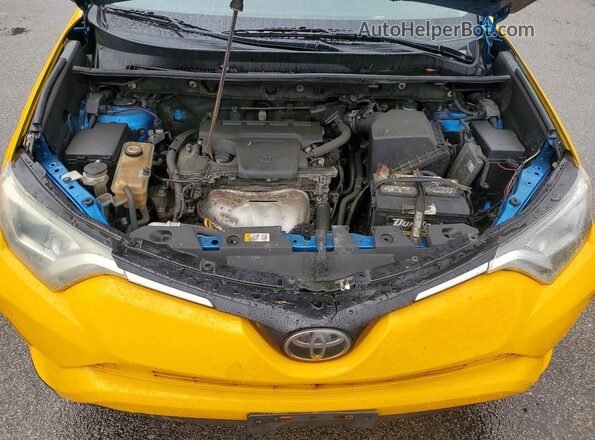 JTMBFREV6JD256623 2018 TOYOTA RAV4 Yellow Вид наклейки з VIN-кодом