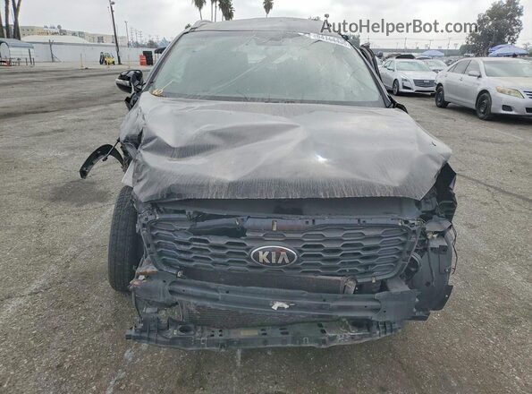 5XYPG4A31KG451963 2019 KIA SORENTO Black Rear view