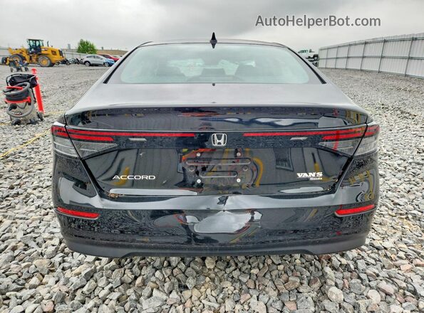 1HGCY1F43SA011613 2025 HONDA ACCORD Black Widok wnętrza z przodu