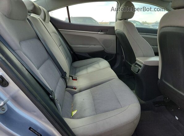 5NPD74LF4HH037359 2017 HYUNDAI ELANTRA Серебряный Вид задней части салона