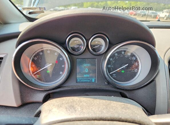 1G4PP5SK5G4102009 2016 BUICK VERANO Charcoal Rear seats view