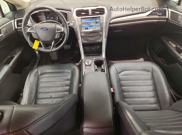 3FA6P0HD8HR372085 2017 FORD FUSION Gray Widok zestawu wskaźników