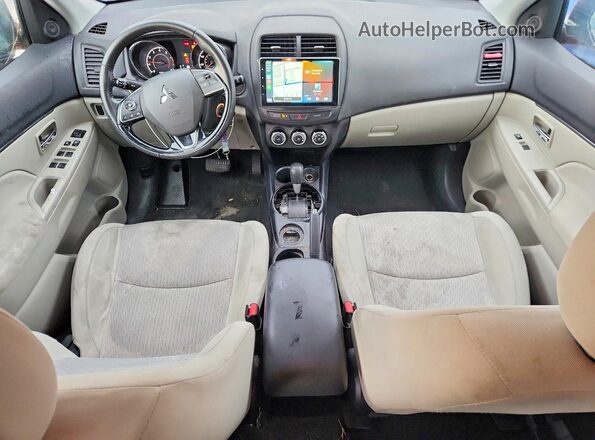 JA4AP3AU1HZ026871 2017 MITSUBISHI OUTLANDER Red Instrument cluster view