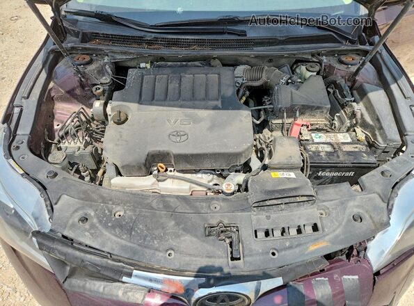 4T1BK1EBXJU274377 2018 TOYOTA AVALON Фиолетовый Вид подкапотного пространства