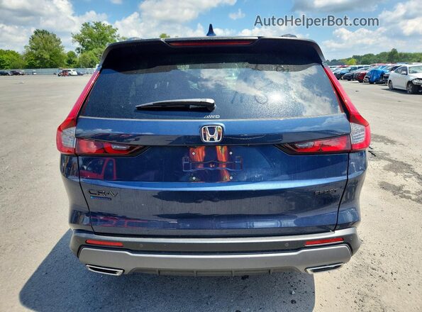 7FARS6H8XTE096843 2026 HONDA CR-V Blue Vista interior delantera