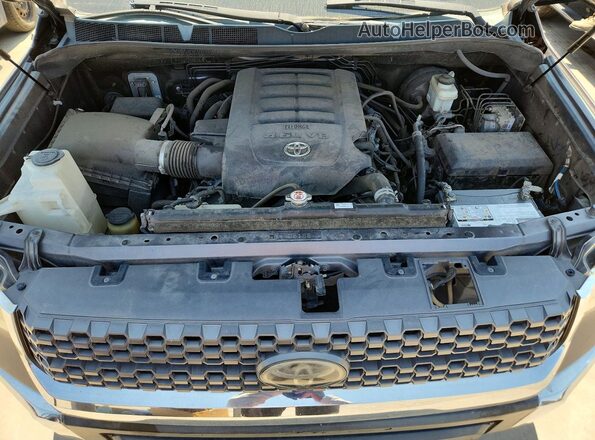 5TFRM5F16JX124789 2018 TOYOTA TUNDRA Gray ძრავის განყოფილების ხედი