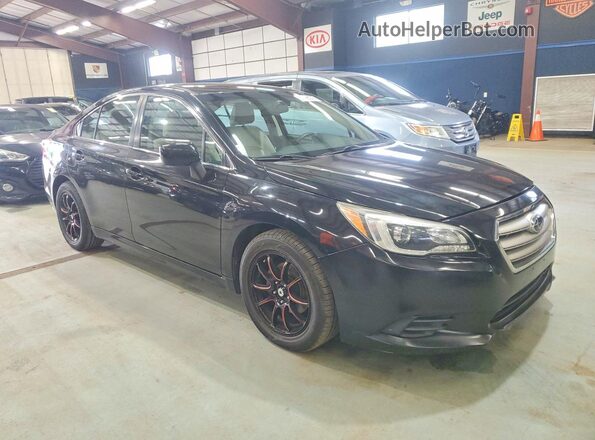 4S3BNAC66H3034728 2017 SUBARU LEGACY Черный Вид спереди