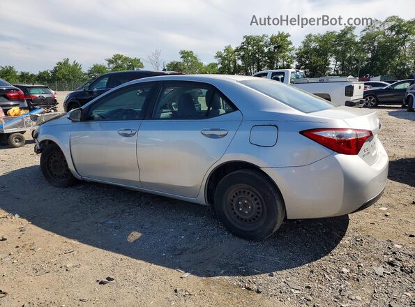 2T1BURHE3GC566834 2016 TOYOTA COROLLA Silver Rear right