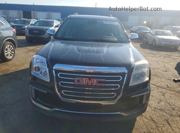 2GKALPEK8H6245862 2017 GMC TERRAIN Black Вид ззаду
