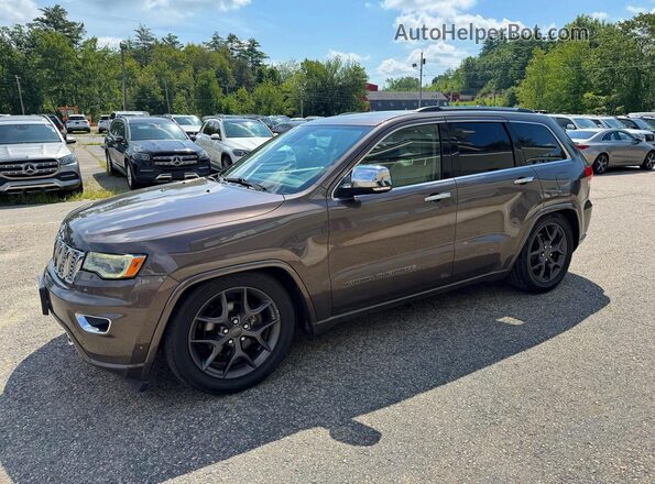 1C4RJFCG4HC778490 2017 JEEP GRAND Brown Задня права чверть