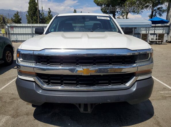 2GCRCNEC9K1187678 2019 CHEVROLET SILVERADO White Вид ззаду