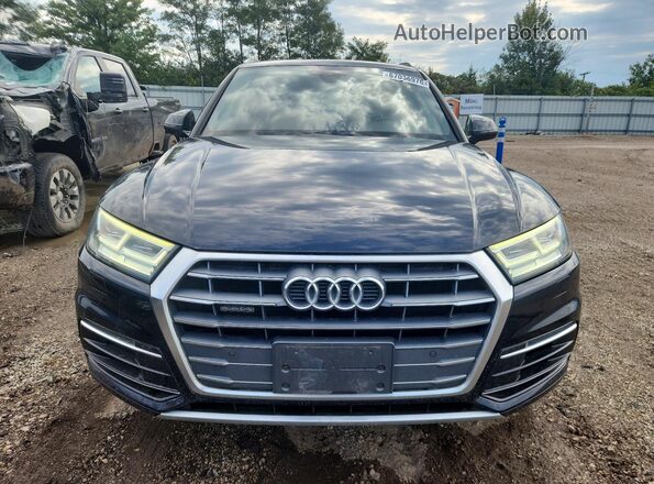 WA1BNAFY8J2133635 2018 AUDI Q5 Blue Widok z tyłu