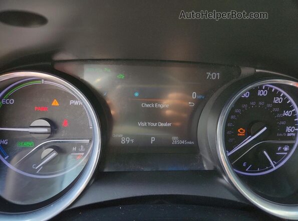 4T1B21HKXKU514895 2019 TOYOTA CAMRY SOLARA Gray Вид задніх сидінь