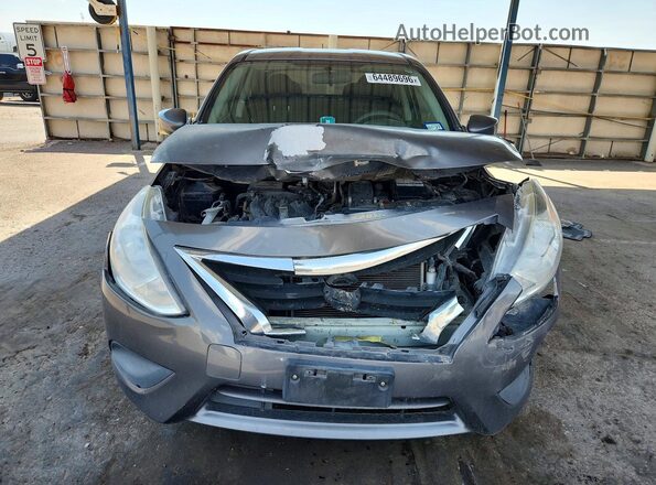 3N1CN7AP9JL836917 2018 NISSAN VERSA Gray Widok z tyłu