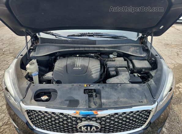 5XYPKDA57JG406511 2018 KIA SORENTO Черный Вид наклейки с VIN-кодом