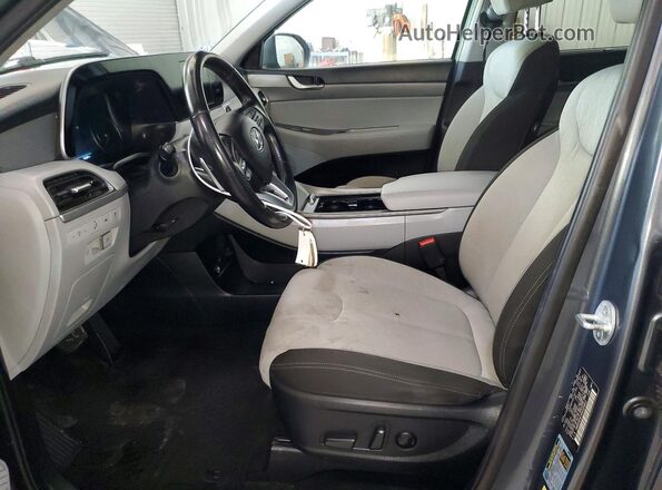 KM8R3DHEXNU359602 2022 HYUNDAI PALISADE Gray Առջևի վահանակի տեսք