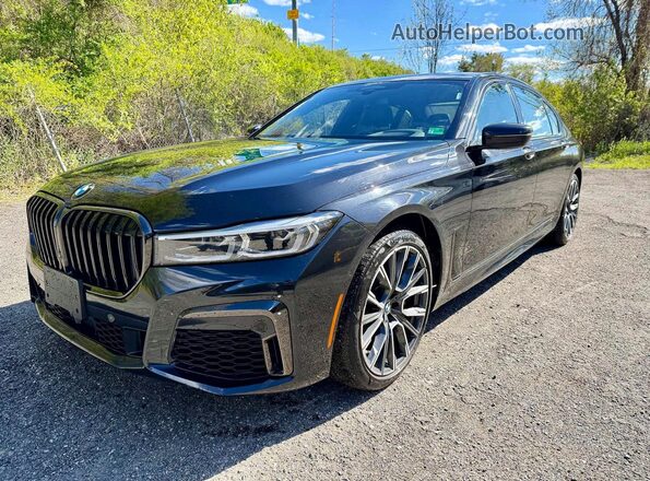 WBA7T4C03NCK23662 2022 BMW 7 SERIES Black Trasero derecho