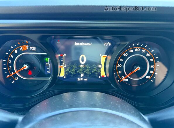 1C4RJXSJ9TW246839 2026 JEEP WRANGLER Черный Вид щитка приборов